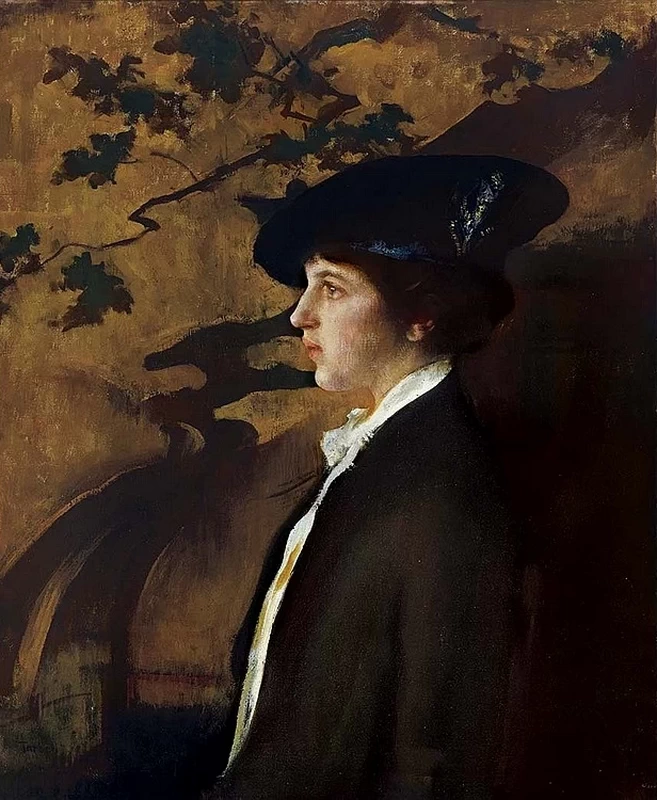 Edmund Tarbell - Mary con il cappello nero